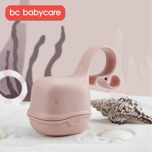 BC Babycare Portable Baby Pacifier Box Dustproof Cute Shark-Shaped Pacifier Snack Travel Storage Box Safe PP Nipple Holder Case