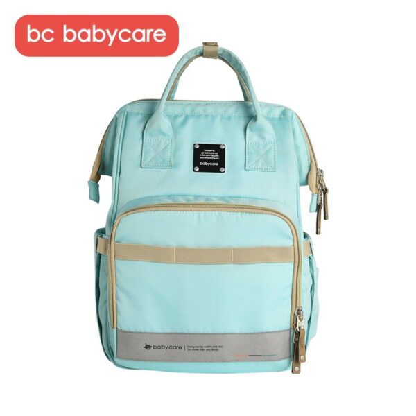 BC Babycare Insulated Waterproof Travel Backpack Diaper Bag Organizer Large Capacity Tote Shoulder Nappy Bags Mommy Backpack