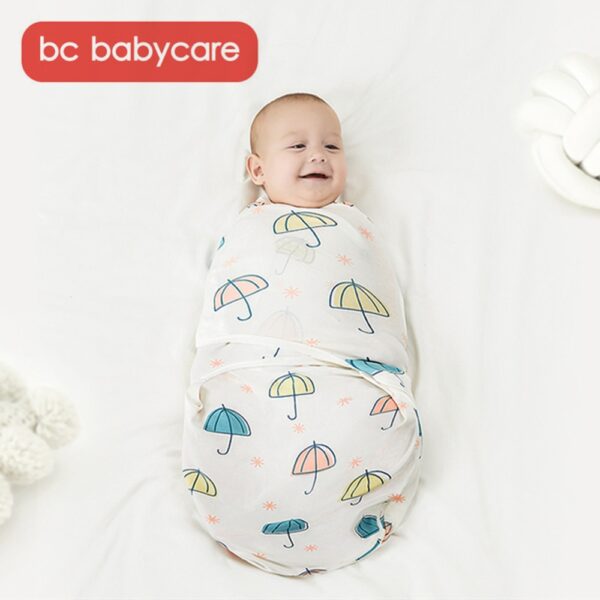 BC Babycare Pakistan Cotton Soft Sleeping Bag Baby Fashion Animals Printed Swaddle Blanket Wrap Newborn 0-3M Sleeping Bags