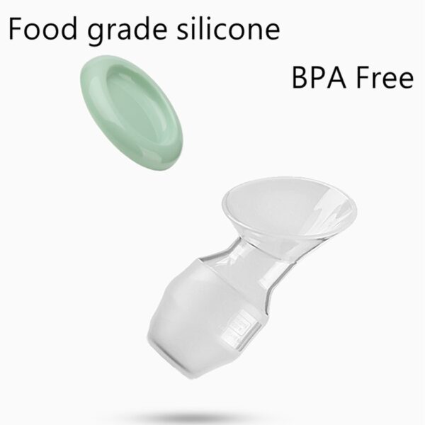 BC Babycare Feeding Silicone Manual Breast Pump Baby Nipple Suction Milk Bottle Sucking Postpartum Supplies Accessories BPA Free