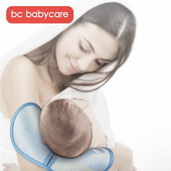 BC Babycare Baby Breastfeeding Arm Mat Summer Nursing Cool Pillow Infant Newborn Sleeping Antibacterial Anti-mite Ice Pillow Mat