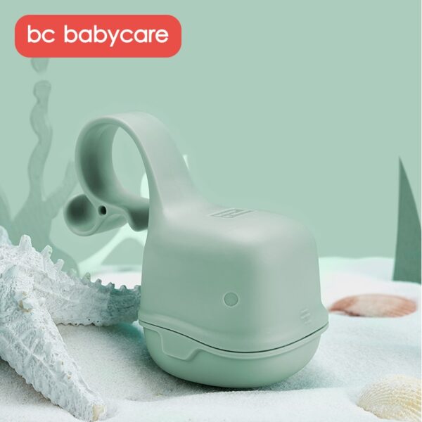 BC Babycare Portable Baby Pacifier Box Dustproof Cute Shark-Shaped Pacifier Snack Travel Storage Box Safe PP Nipple Holder Case