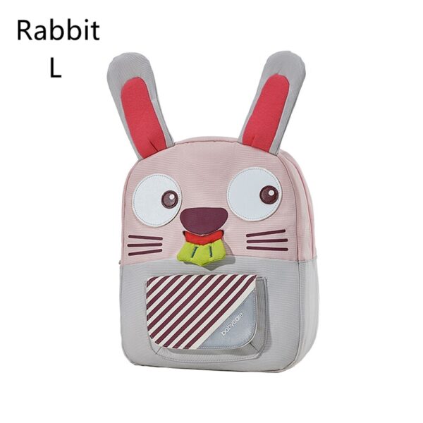 BC Babycare Baby Harness Backpack Leash Safety Anti-lost Backpack Strap Walker Cartoon Rabbit Kids Backpack Boy Girl School Bags