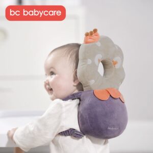 BC Babycare Cotton Baby Head Protection Pillow Infant Anti-fall Adjustable Soft Pillow Toddler Protective Cushion Baby Safe Care