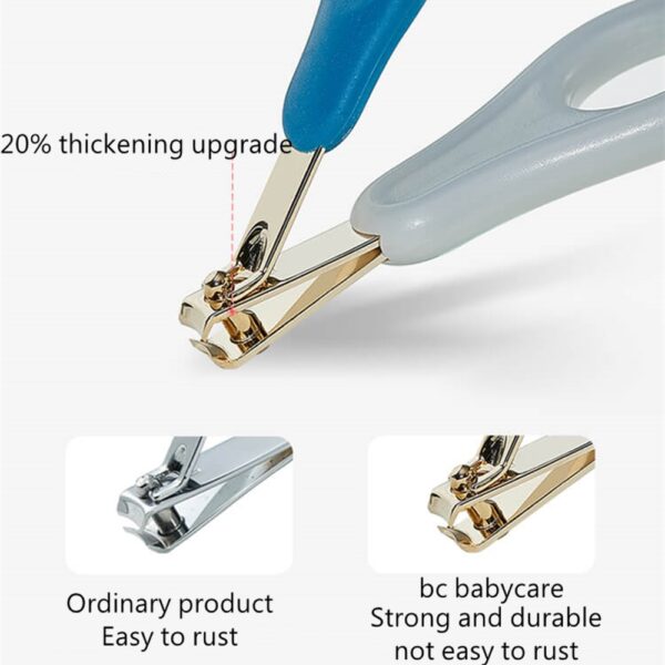 Baby Nail Trimmer Health Care Set Nail Clipper Scissors File Nose Tweezer Ear Spoon Toothbrush Portable Safe Kids Hygiene Kits