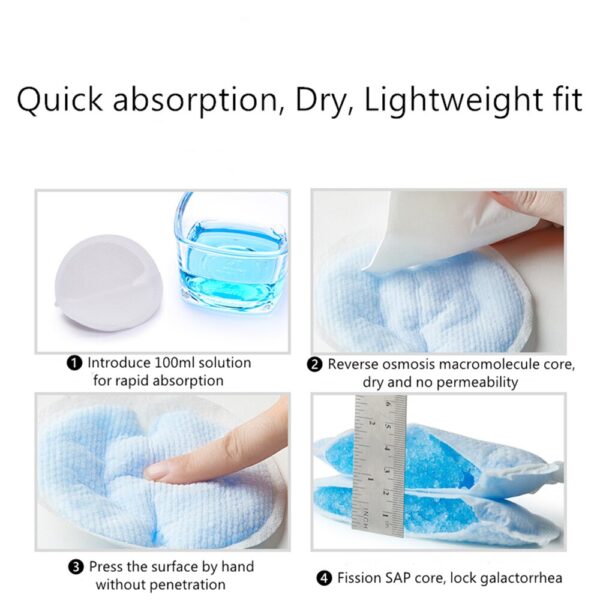 BC Babycare 8/36/100PCS Disposable Nursing Breast Pads Breathable Absorbency Anti-overflow 3 Layers Thin Maternity Feeding Pad