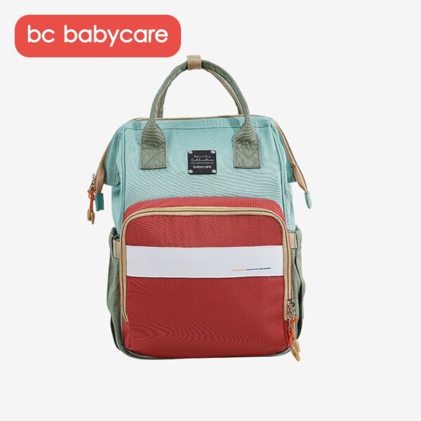 BC Babycare Insulated Waterproof Travel Backpack Diaper Bag Organizer Large Capacity Tote Shoulder Nappy Bags Mommy Backpack