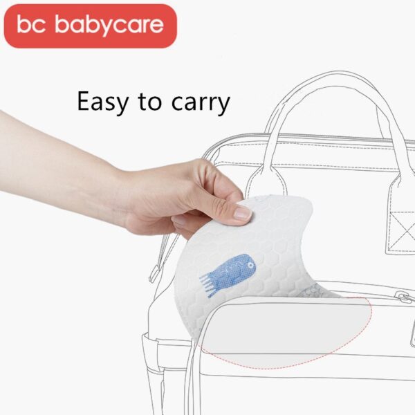 BC Babycare 50 Pcs Baby Bibs Printed Breathable Soft Newborn Cute Saliva Towel Portable Sticky Waterproof Disposable Bib