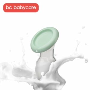 BC Babycare Feeding Silicone Manual Breast Pump Baby Nipple Suction Milk Bottle Sucking Postpartum Supplies Accessories BPA Free