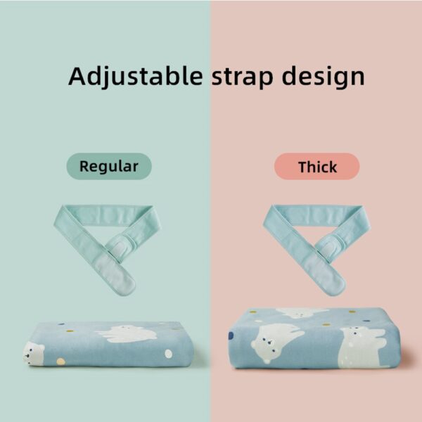 BC Babycare Animals Bear Hooded Swaddle Blanket Baby Winter Shoulder Guard Windproof Cotton Soft Wrap Sleeping Bag Newborns 0-3Y