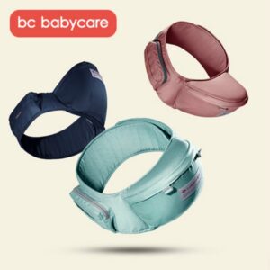 BC Babycare Baby Waist Stool Carrier Kids Hip Seat Child Infant Toddler with Buckle Pocket Baby Hip Seat Carrier Waist Stool