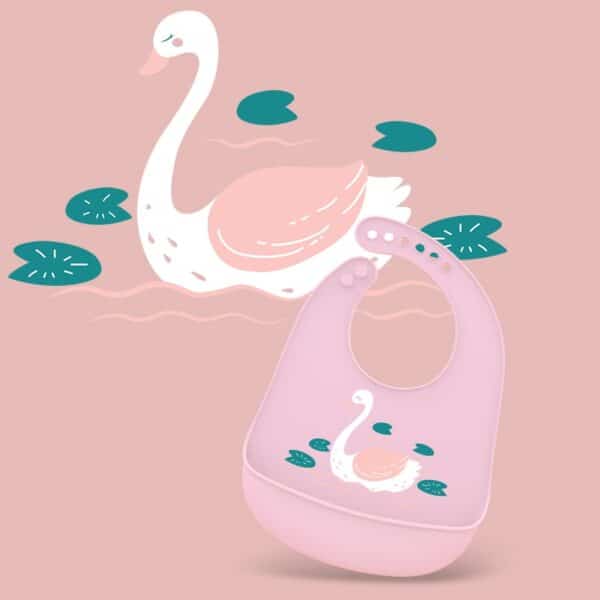 FoBaby bibs Waterproof Silicone Feeding Baby bibs Newborn Cartoon Aprons Adjustable Different styles of Bibs 1PCS